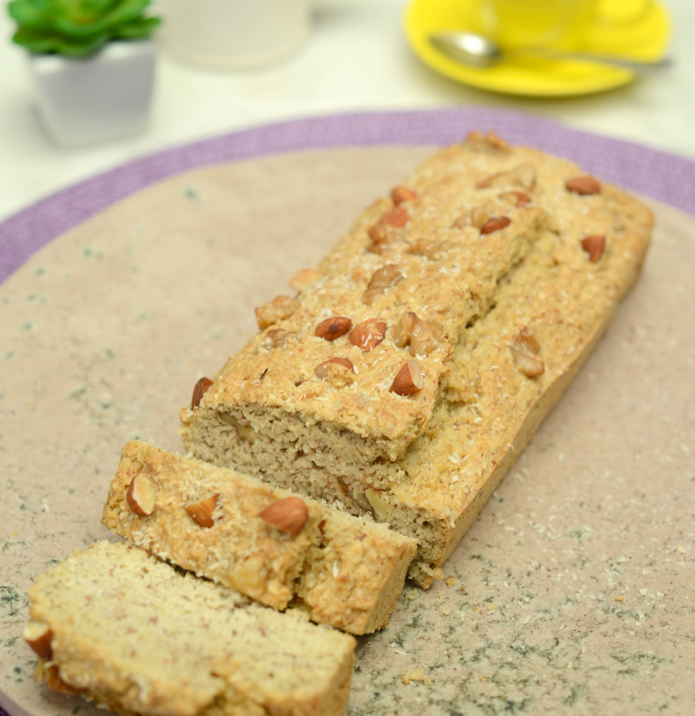 Budín de vainilla y coco