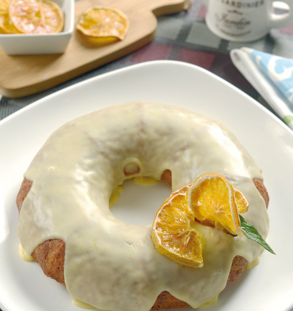 Budín fit de naranja