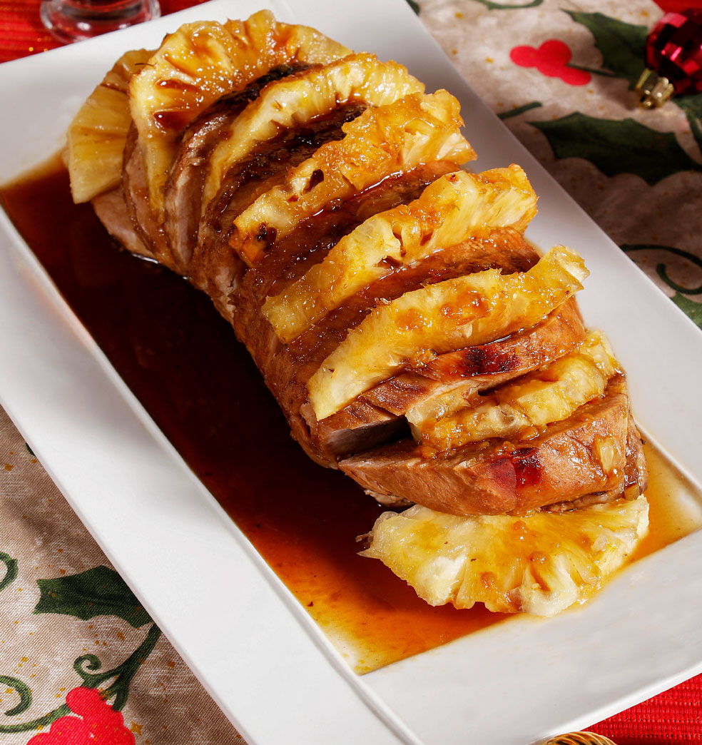 Carré de cerdo agridulce