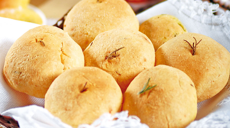 Chipa con romero
