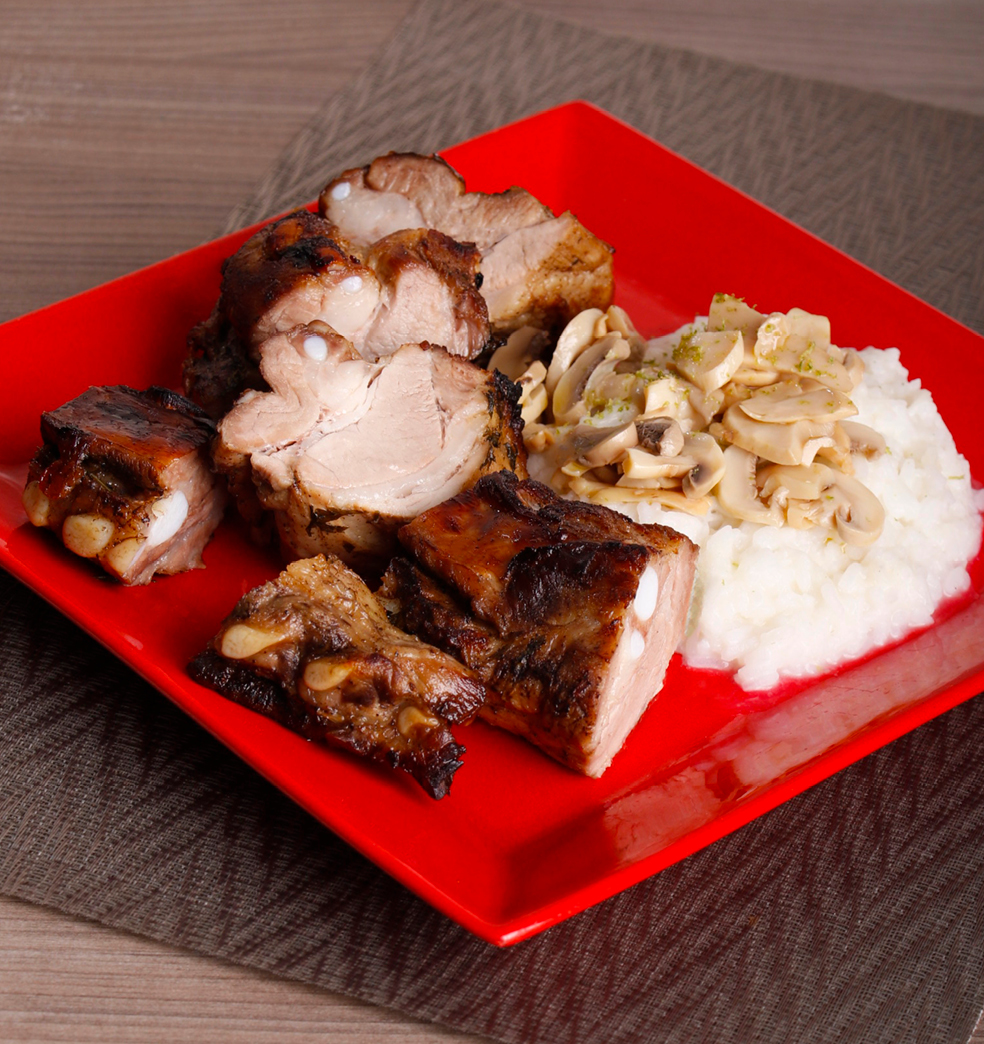 Costillas de cerdo caramelizadas