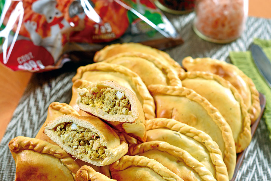 Empanadas de pollo al horno