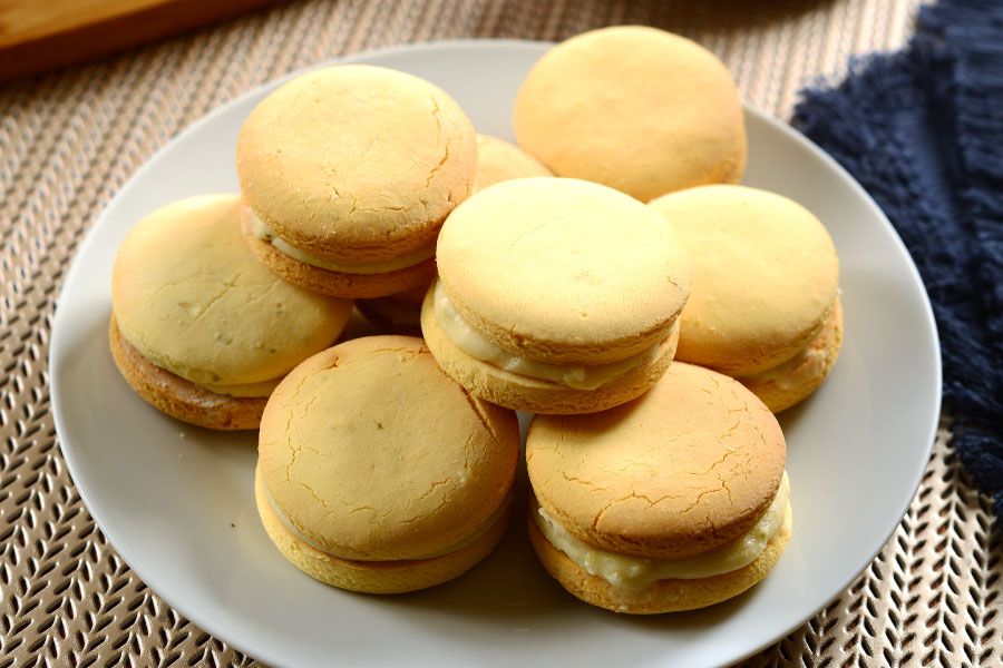 Galletitas de limón rellenas