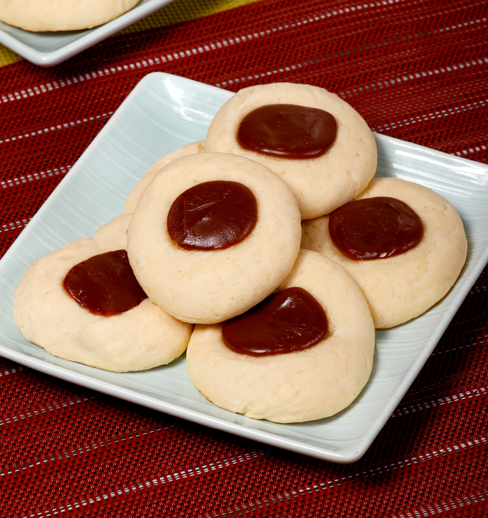 Galletitas pepitas sin gluten con dulce de leche