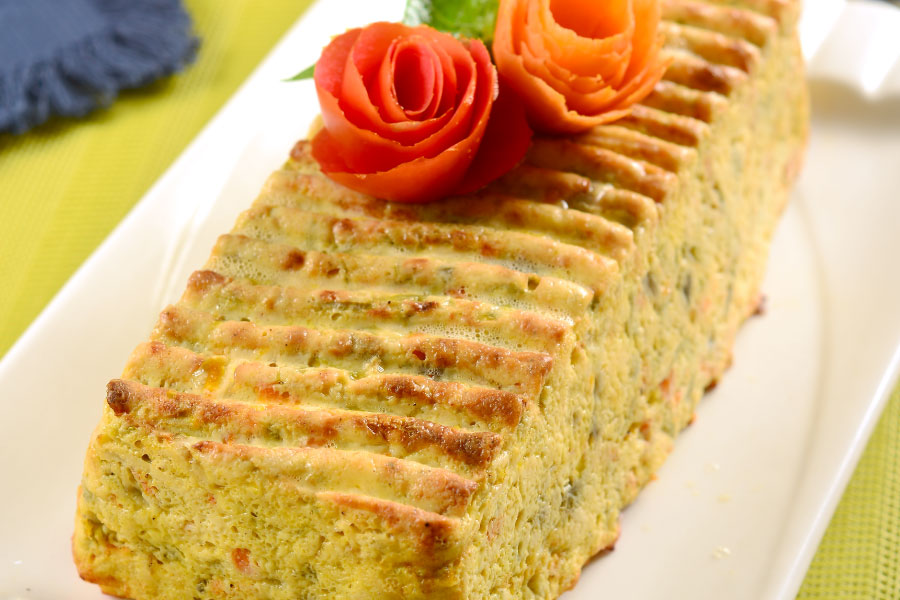 Pastel de pollo al curry