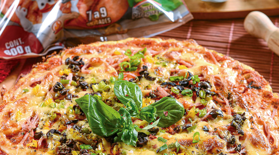 Pizza de pollo