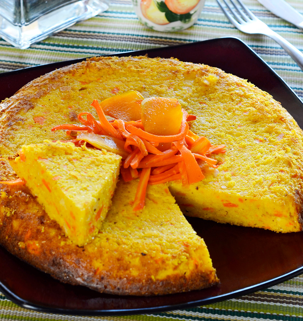 Sopa Paraguaya con Verduras