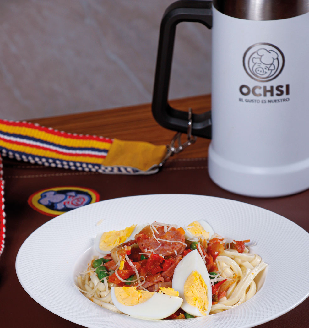 Spaghetti a la carbonara