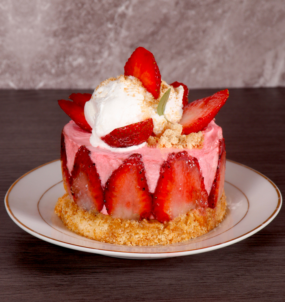 TARTA MOUSSE DE FRUTILLA